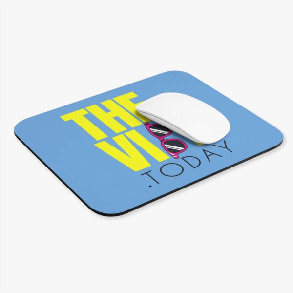 Trendy Mouse Pad with 'THE VIBE .TODAY' Design | Perfect Gift for Work & Play - Image 3